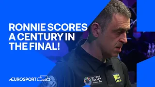 Ronnie O'Sullivan scores a CENTURY in the final 🚀 | Riyadh Season World Masters of Snooker 2024 🇸🇦