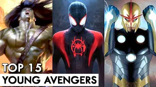 Top 15 Powerful Young Avengers In Marvel Universe | In Hindi | BNN Review