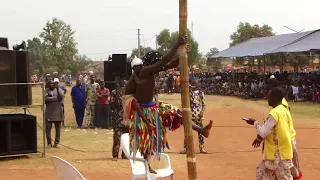 la montée du bambou.... culte Vodoun...