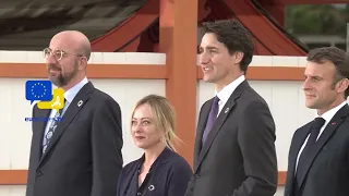 President Biden and G7 leaders visited the Shinto Shrine on Itsukushima Island - Miyajima - Japan!!!