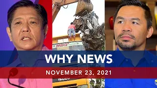 UNTV: WHY NEWS | November 23, 2021