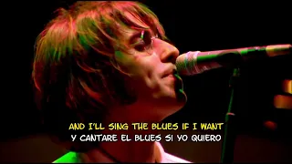 Oasis - Whatever (Live Knebworth 1996) Lyrics & subtitulado al español