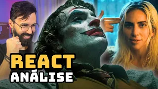 REACT CORINGA 2 - Delírio a dois - Analisando e reagindo ao trailer!