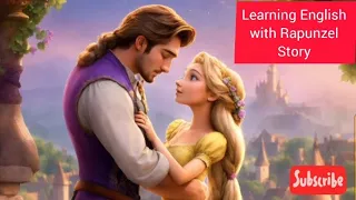 learning English with Rapunzel story