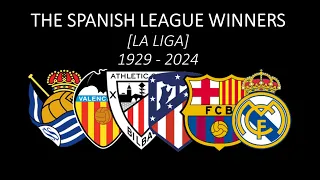 The History of the Spanish League Winners [La Liga]; Die Geschichte der spanischen Ligasieger; pw85
