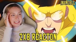 SEASON 2 FINALE!! | Invincible S2 Ep8 Reaction - "I THOUGHT YOU WERE STRONGER"