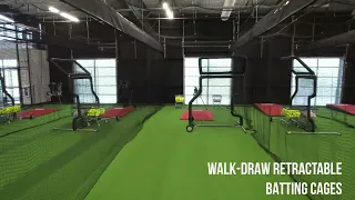 Indoor Batting Cage Facility Design - Impact Sports Academy, WI | On Deck Sports