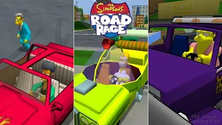 The Simpsons: Road Rage (GCN) Gameplay Walkthrough [Part 4] Road Rage Longplay