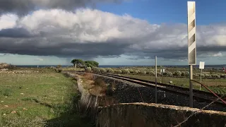 Treno Catania a Caltagirone a Fildidonna 4 dicembre 2020