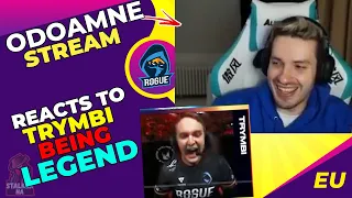 RGE Odoamne Reacts to RGE Trymbi Being a LEGEND