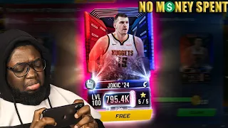 FREE Jokic and DOMINATION Rewards! No Money Spent 2k Mobile #5