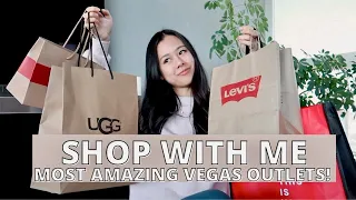 Best Place to Shop at Vegas (North Premium Outlets)! | VLOG