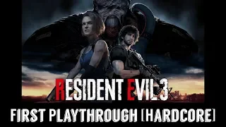 🔴Resident Evil 3 Remake - First Full Playthrough - Hardcore - Twitch VOD [Xbox One X]