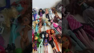 Monster High G1 doll lot unboxing #monsterhigh #doll #dolls #toy #toys #unboxing #restoration