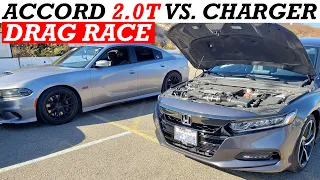 2020 Honda Accord Sport 2.0T vs. 2020 Dodge Charger 392