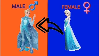 Disney princess Vs Encanto Gender swap edit