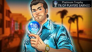 The RIDICULOUS GTA: Vice City PLATINUM Trophy...