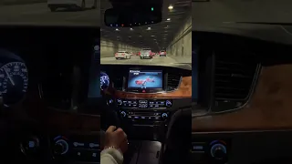 Hyundai Equus tunnel deep exhaust note