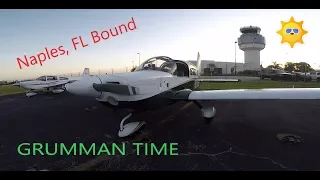 GRUMMAN TIGER | Flight Vlog - Naples, FL | Engine Issue