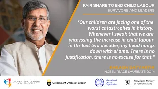Laureates and Leaders 2021: Fair Share to End Child Labour