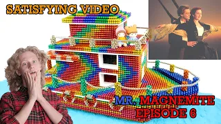 Episode 6 DIY - TITANIC SHIP out of magnetic balls! (SATISFYING VIDEO)