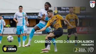 21/22 HIGHLIGHTS | Cambridge United 3-0 Burton Albion