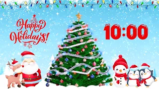 10 Minute Christmas Timer 🎅☃️❄️🎄