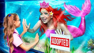 ¡Fui Adoptado por una Sirena! ¡Cómo Convertirse en Sirena!