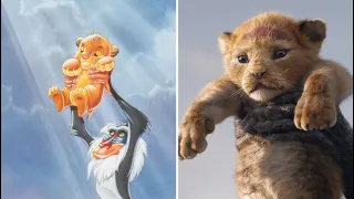 Lion King Then (1994) vs Now (2019)
