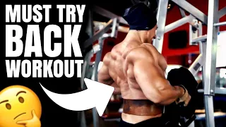 SADIK'S BIG BACK WORKOUT