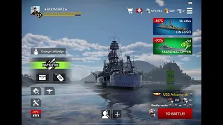 One of the best American Battleships! (War Thunder Mobile)