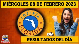 FLORIDA DÍA Resultados en vivo Loteria FLORIDA DÍA hoy 08 de febrero 2023 NÚMERO GANADOR