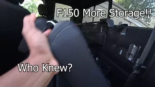 F150 Hidden storage!