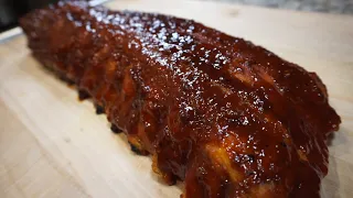 Korean BBQ Baby Back Ribs | Korean BBQ Inspired Sweet & Spicy | Oven Method no Grill!