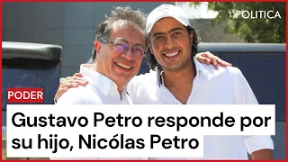 "Nunca lo crié, esa es la realidad" Gustavo Petro sobre su hijo, Nicólas Petro