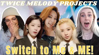 COUPLE REACTS TO TWICE MELODY PROJECTS | Tzuyu "ME!" & Dahyun and Chaeyoung "Switch to Me"