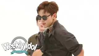 Shownu's Rainism Dance Cover [Weekly Idol Ep 380]