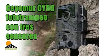Así es una cámara de fototrampeo con 3 sensores | Ceyomur CY60