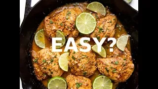 Is an "Easy" recipe really easy? Today my Husband finds out!