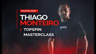 Thiago Monteiro, table tennis Masterclass, Footwork & topspin exercises.