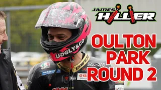 James Hillier OMG Racing | Round Two Oulton Park 2023 #isleofmantt #britishsuperbikes
