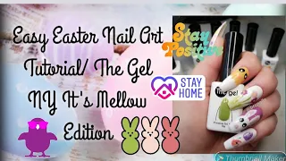 Easy Easter Nail Design/ The Gel NY Its Mellow Edition