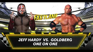 WWE 2K24 - JEFF HARDY VS GOLDBERG GAMEPLAY PC