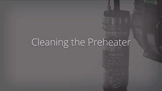 Cleaning the Preheater