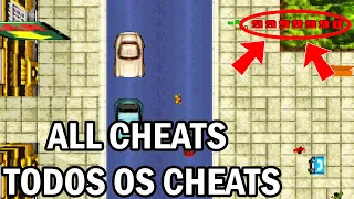 Grand Theft Auto (GTA 1) PS1 - All Cheats/Todos os Cheats