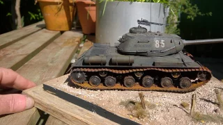 Zvezda 1/35 Soviet Heavy Tank  JS-2 Final Reveal