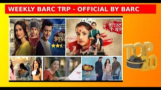 BARC TRP Ratings of Indian TV Shows  Week 52 2021 TOP 20 Shows  Weekly Official TRP