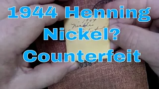 Henning Nickel 1944 - Did I Buy One In A Collection?