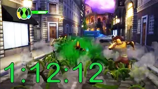 1:12:12 (any%) Xbox360 ben10 Cosmic Destruction Speedrun