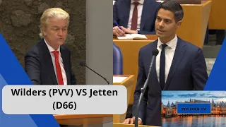Wilders (PVV) VS Jetten (D66): De tijd van LINKS-NEGATIVISME is VOORBIJ, de EU is NIET meer de BAAS!